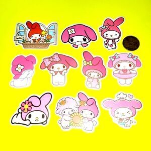 3/$20 10x brand new waterproof Melody stickers